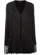 Roberto Cavalli Fringed Jacket