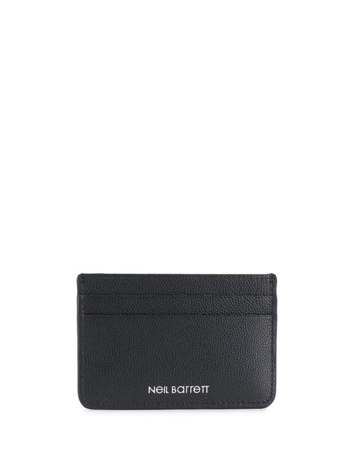 Neil Barrett Small Logo Cardholder - Black