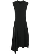 Proenza Schouler Asymmetrical Hemmed Dress - Black