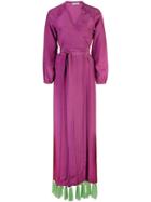 Rhode Resort Tassel-hem Maxi Dress - Purple