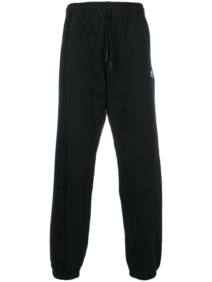 Adidas Originals By Alexander Wang Elasticated Hem Track Pants - Black