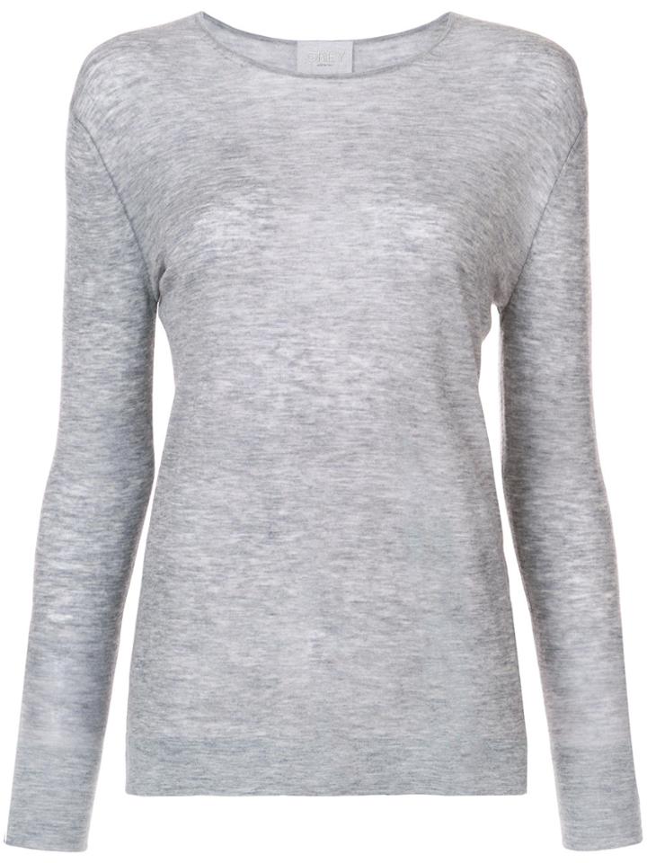 Jason Wu Grey Classic Fitted Sweater