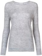 Jason Wu Grey Classic Fitted Sweater