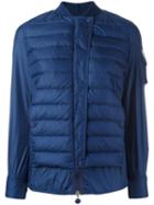 Moncler Padded Front Jacket, Women's, Size: 0, Blue, Polyamide/polyester/feather Down