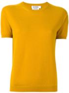Jil Sander - Crew Neck Jumper - Women - Cashmere - 36, Women's, Yellow/orange, Cashmere