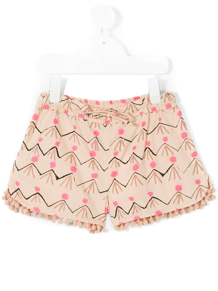 Soft Gallery - Doria Shorts - Kids - Cotton - 8 Yrs, Girl's, Nude/neutrals
