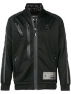 Philipp Plein Zip Detailed Sports Jacket - Black