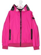 Ai Riders On The Storm Kids Zipped Pocket Jacket - Pink & Purple