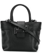 Tod's Small Double T Tote Bag - Black