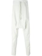 Andrea Ya Aqov Baggy Pants, Men's, Size: Xxl, White, Cotton/linen/flax