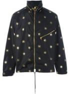 Palm Angels Stars Studded Jacket, Men's, Size: Large, Black, Polyamide/polyurethane