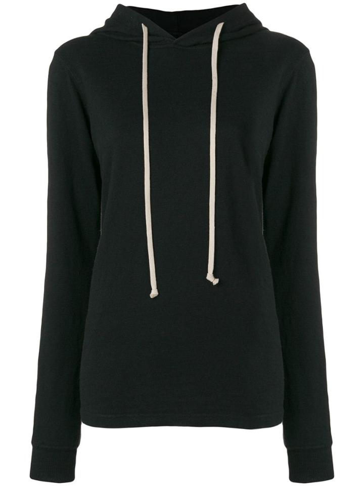 Rick Owens Drkshdw Hooded Jumper - Black