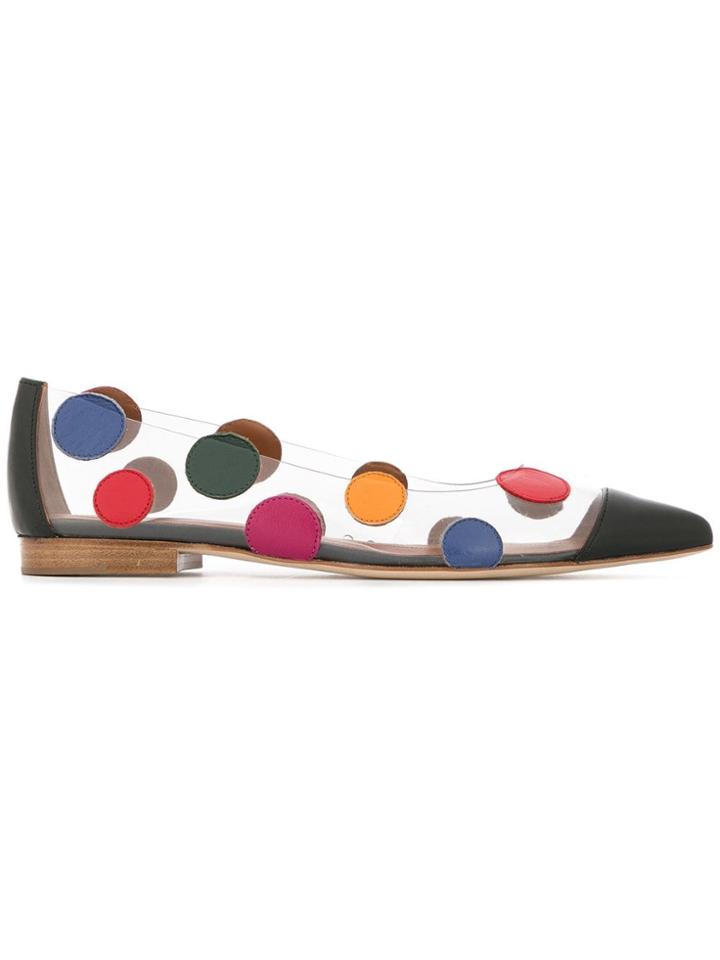 Malone Souliers By Roy Luwolt Polka Dot Ballerinas - Multicolour