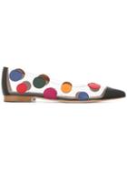 Malone Souliers By Roy Luwolt Polka Dot Ballerinas - Multicolour