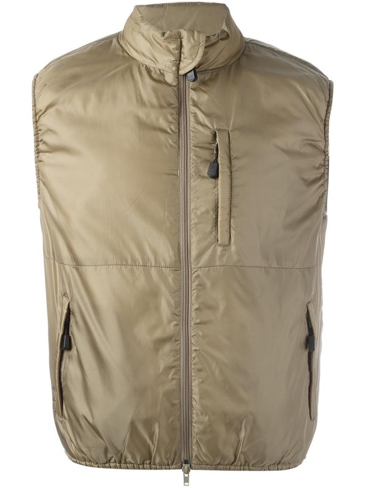 Aspesi Padded Gilet, Men's, Size: Medium, Nude/neutrals, Polyamide/polyester