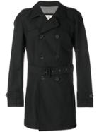Herno Mid-length Trench Coat - Black