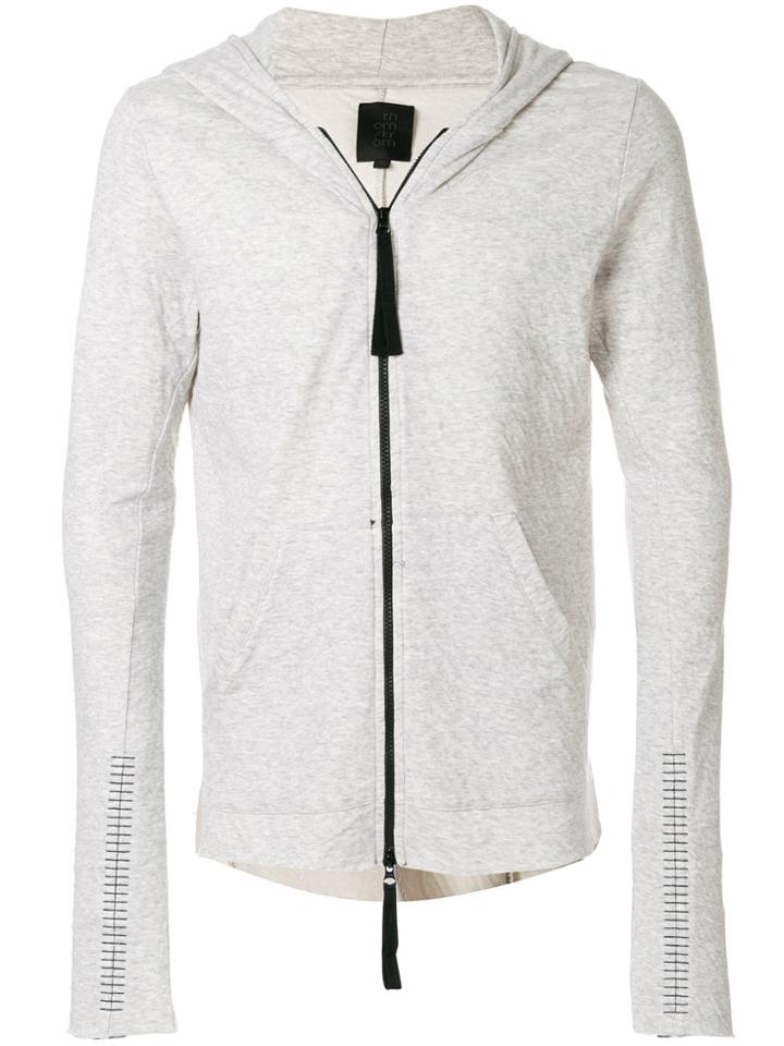 Thom Krom Hooded Zipped Jacket - Grey