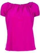 Etro Violante T-shirt, Women's, Size: 40, Pink/purple, Silk