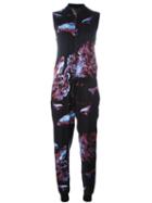 Diesel Flower Print Jumpsuit