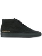 Common Projects Lace-up Hi-top Sneakers - Black