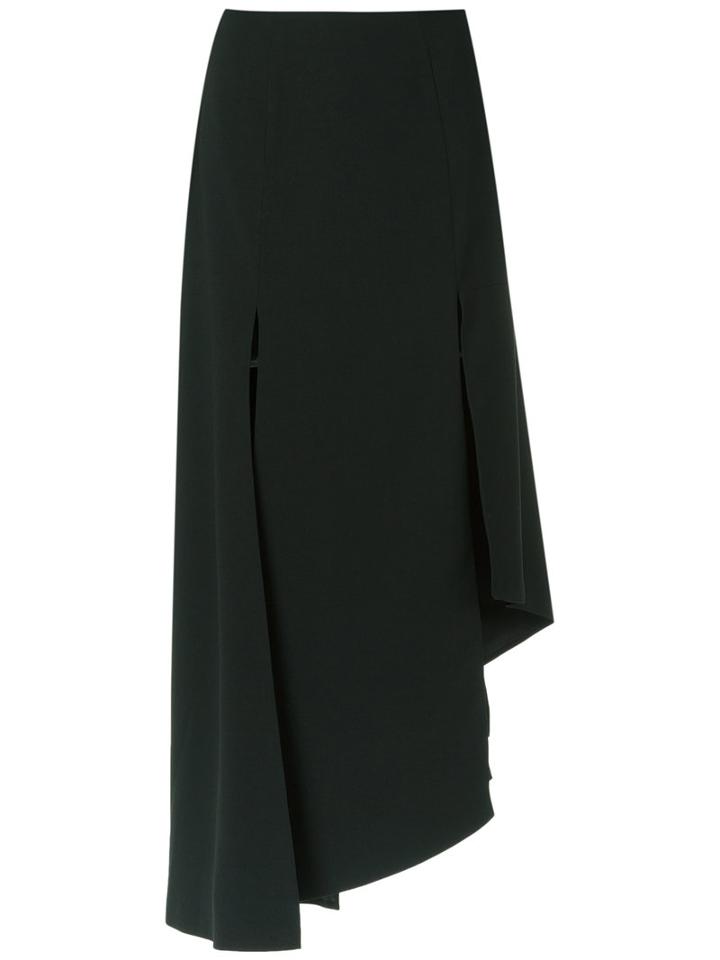 Giuliana Romanno - Asymmetric Skirt - Women - Polyester - 38, Black, Polyester