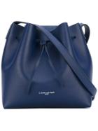 Lancaster - Crossbody Bucket Bag - Women - Leather - One Size, Blue, Leather
