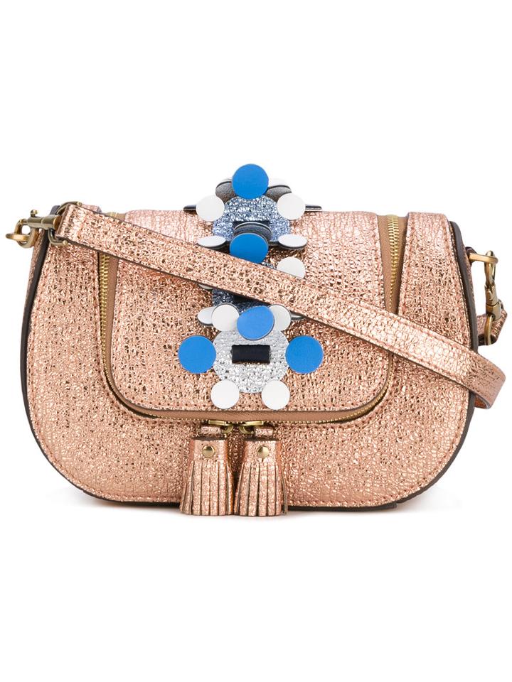 Anya Hindmarch - Mini Vere Radius Bag - Women - Leather - One Size, Pink/purple, Leather