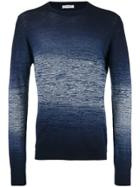 Paolo Pecora Gradient-effect Sweater - Blue