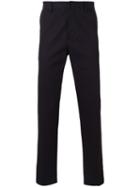 Mp Massimo Piombo - Tapered Trousers - Men - Cotton - 46, Black, Cotton