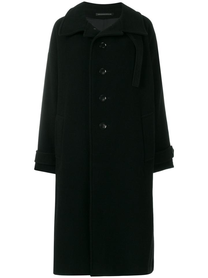 Y's Victoria Coat - Black