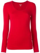 Majestic Filatures Long Sleeve T-shirt - Red