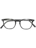 Oliver Peoples - Ebsen Glasses - Unisex - Acetate - 48, Black, Acetate