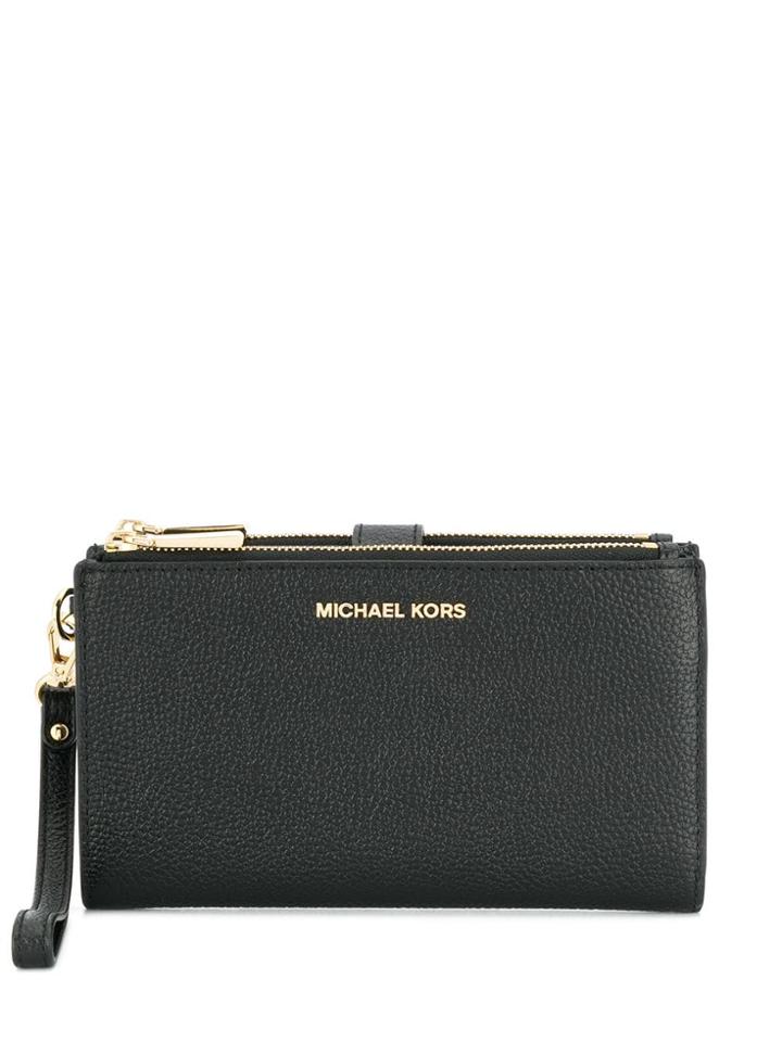 Michael Michael Kors Zip Wallet - Black