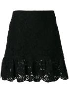 Philosophy Di Lorenzo Serafini Lace Skirt - Black