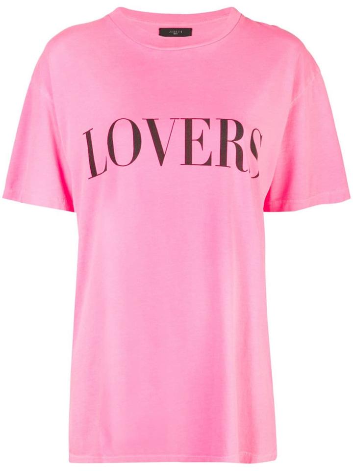 Amiri Lovers T-shirt - Pink