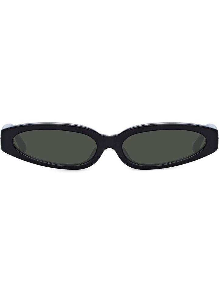 Linda Farrow Jardine Black Yellow Gold Grey