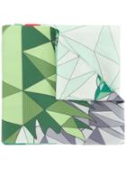 Cha Val Milano Geometric Print Scarf - Multicolour
