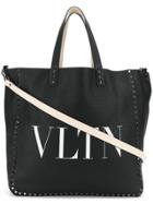 Valentino Reversible Vltn Oversized Tote - Nude & Neutrals