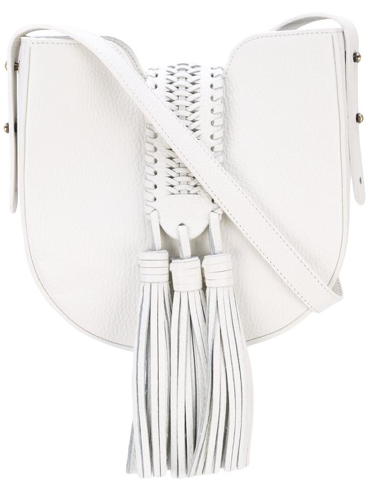 Grace Atelier De Luxe - Baby Boho Bag - Women - Calf Leather - One Size, White, Calf Leather