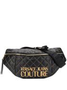 Versace Jeans Quilted Belt Bag - Black