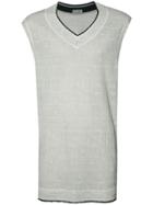 Yohji Yamamoto Loose Big Vest - Nude & Neutrals