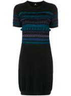 Ps By Paul Smith Pom Pom Knitted Dress - Black