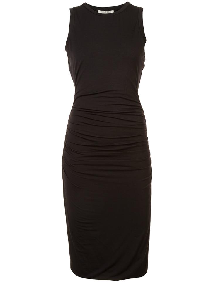 Halston Heritage Pencil Fitted Dress - Black