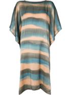 Raquel Allegra Striped T-shirt Dress, Women's, Size: 0, Silk