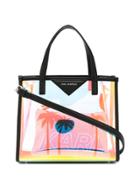 Karl Lagerfeld Karlifornia 2-in-1 Shopper - White