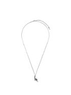 Saint Laurent Embossed Gun Pendant - Metallic