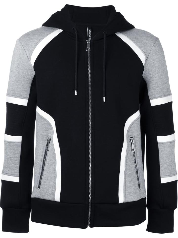 Neil Barrett Panelled Zip Hoodie