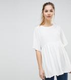 Philosophy Di Lorenzo Serafini Lace Striped Knitted Top - White