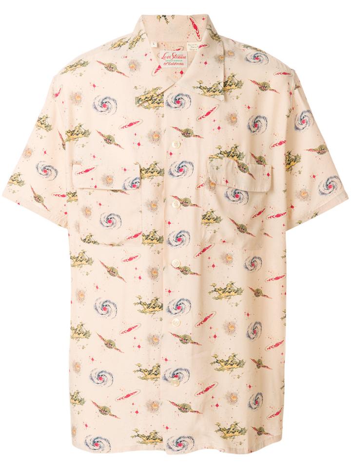 Levi's Vintage Clothing Printed Shortsleeved Shirt - Nude & Neutrals