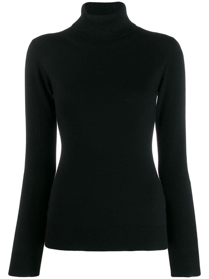 Fabiana Filippi Turtle Neck Sweatshirt - Black